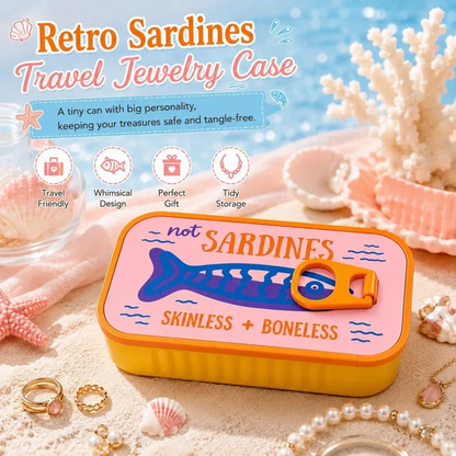 🐟 Sardine Can Shaped Mini Jewelry Box🌟Not Sardines. Your Jewelry