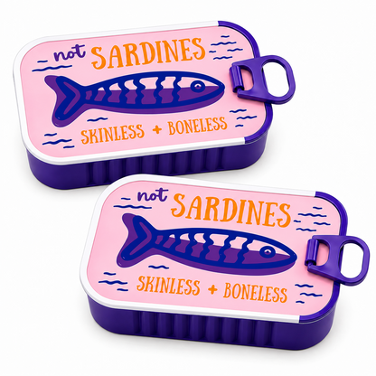 🐟 Sardine Can Shaped Mini Jewelry Box🌟Not Sardines. Your Jewelry