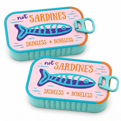 🐟 Sardine Can Shaped Mini Jewelry Box🌟Not Sardines. Your Jewelry