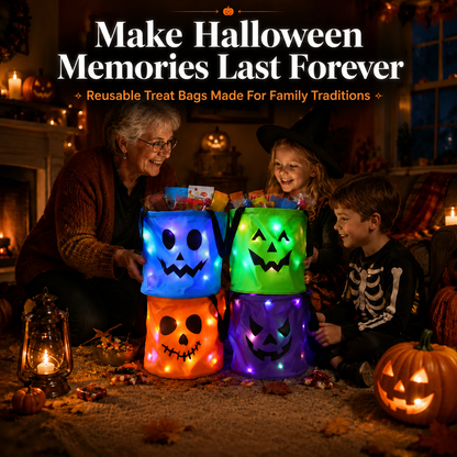🎃Reusable LED Halloween Treat Bags