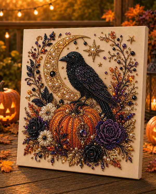 ✨Halloween Ghost Pearl Art DIY Kit