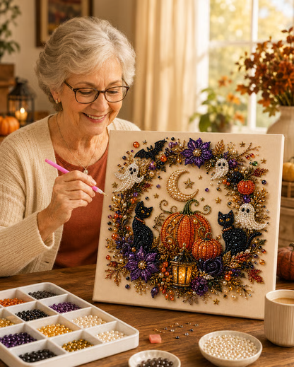 ✨Halloween Ghost Pearl Art DIY Kit