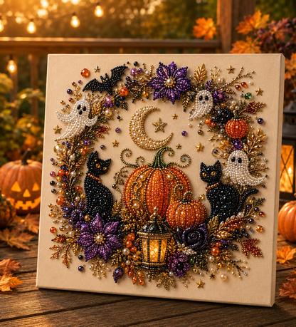 ✨Halloween Ghost Pearl Art DIY Kit