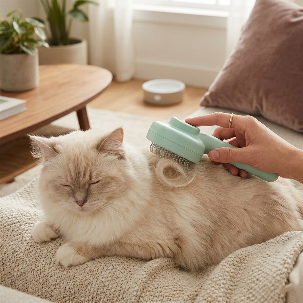 Cat Grooming Spray Brush