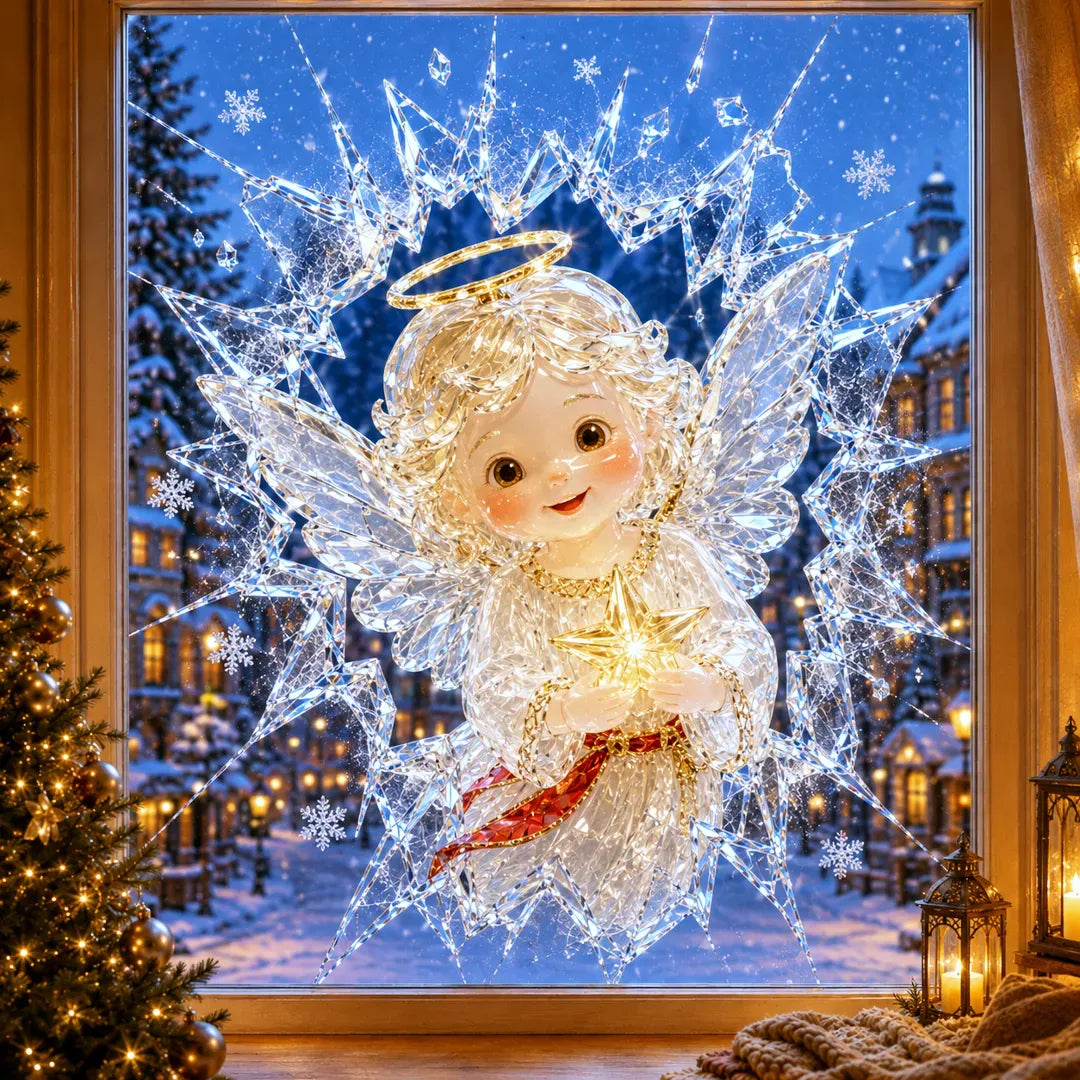 🎅Limited time 50% OFF -✨🎄Shattered-Glass Holiday Window Decoration