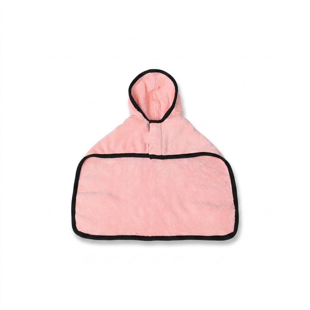 Premium Striped Hooded Pet Bathrobe