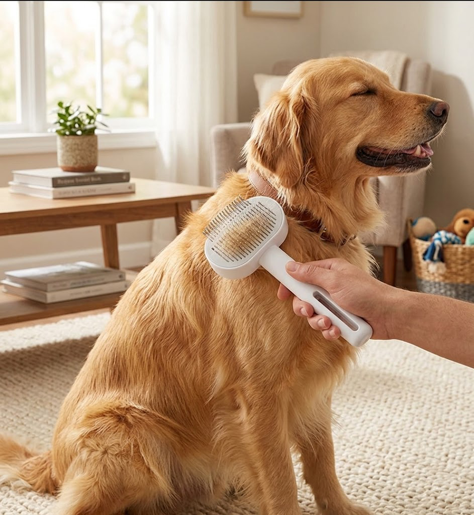 Advanced Pet Spray Grooming Massager