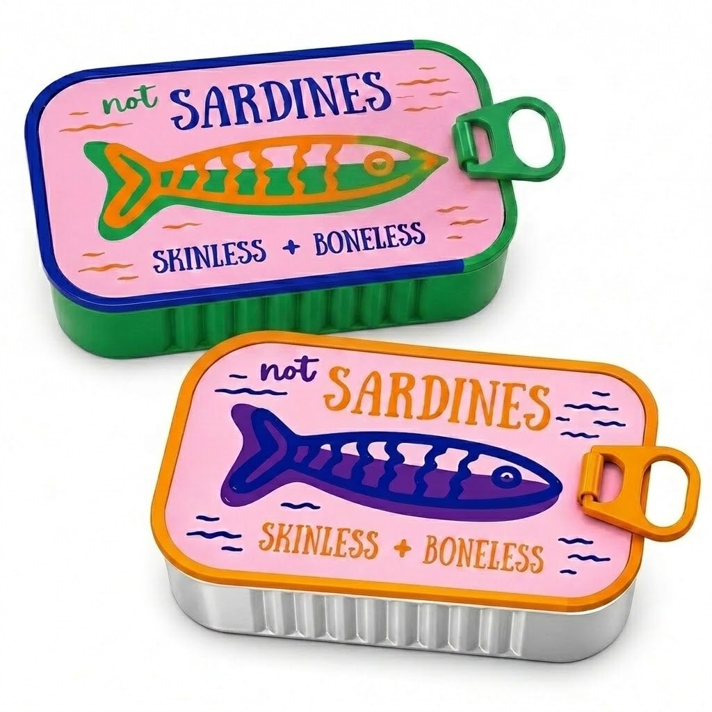 🐟 Sardine Can Shaped Mini Jewelry Box🌟Not Sardines. Your Jewelry