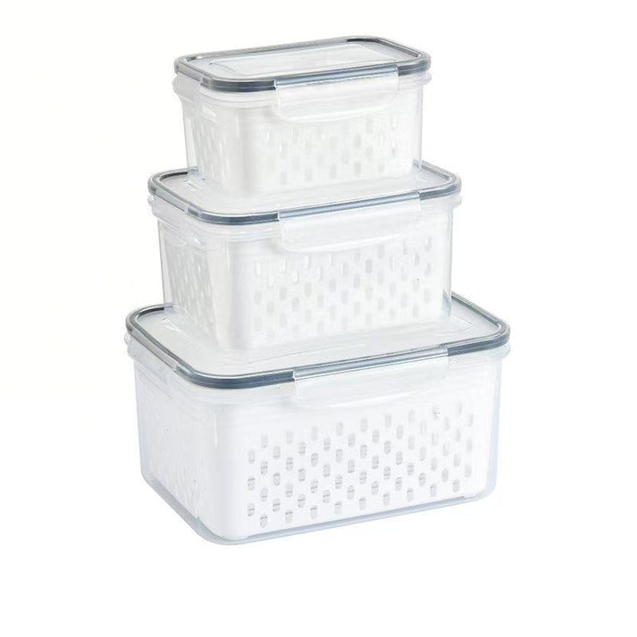 🍓🥰 Refrigerator Food Storage Containers – Keep Fruits Fresh