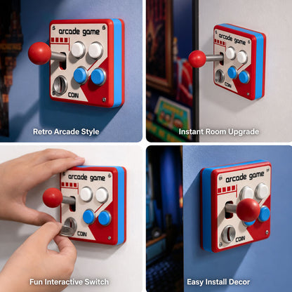 Retro Arcade Switch Panel