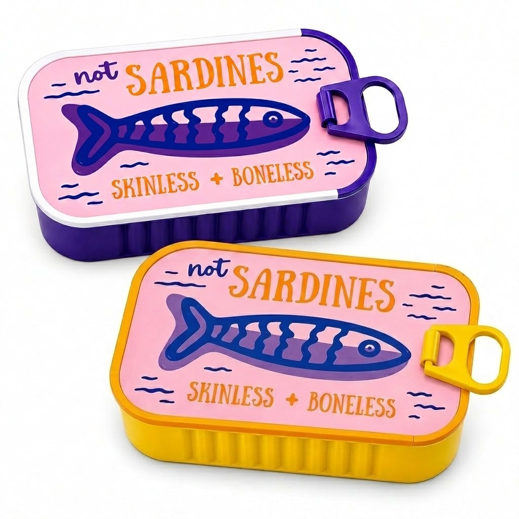 🐟 Sardine Can Shaped Mini Jewelry Box🌟Not Sardines. Your Jewelry