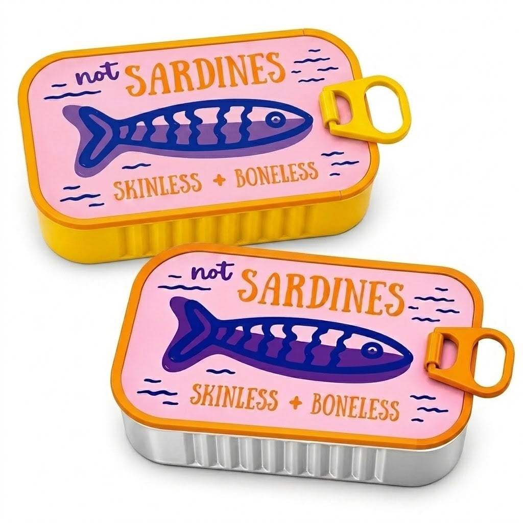 🐟 Sardine Can Shaped Mini Jewelry Box🌟Not Sardines. Your Jewelry