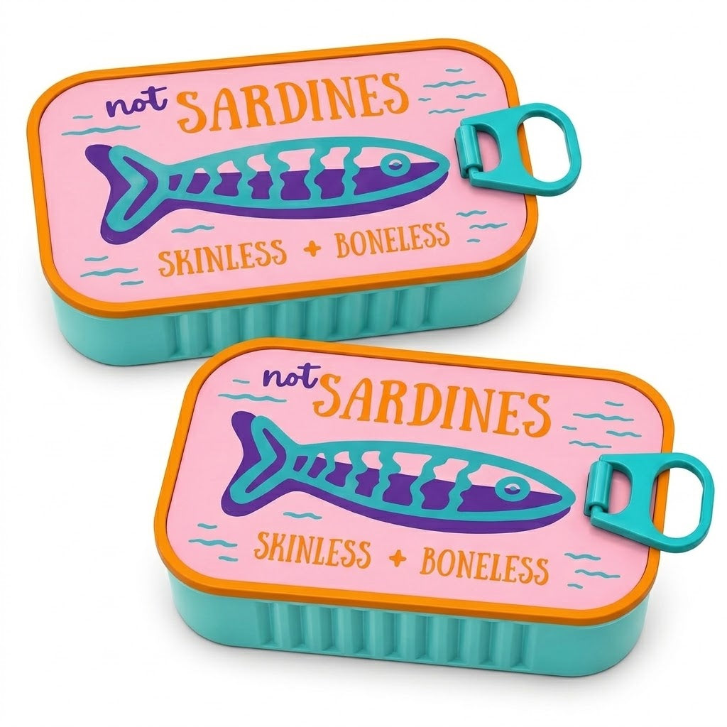 🐟 Sardine Can Shaped Mini Jewelry Box🌟Not Sardines. Your Jewelry