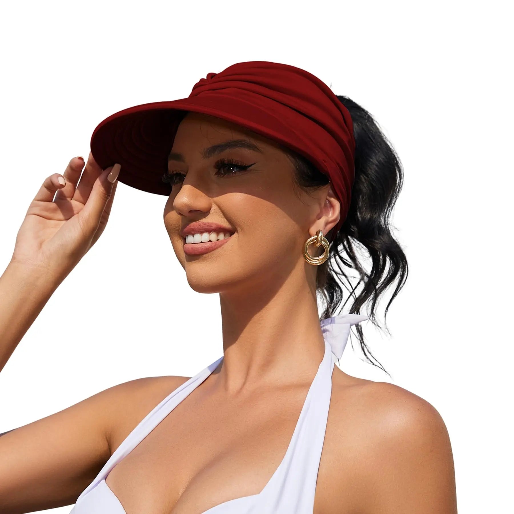 ⚡[BUY 1 GET I FREE] kammoc™  UPF 50+ Wide-Brim Sun Visor Hat 👒