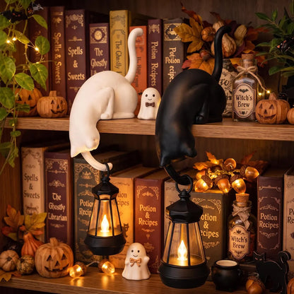 Cute Cat Hook Shelf Decor