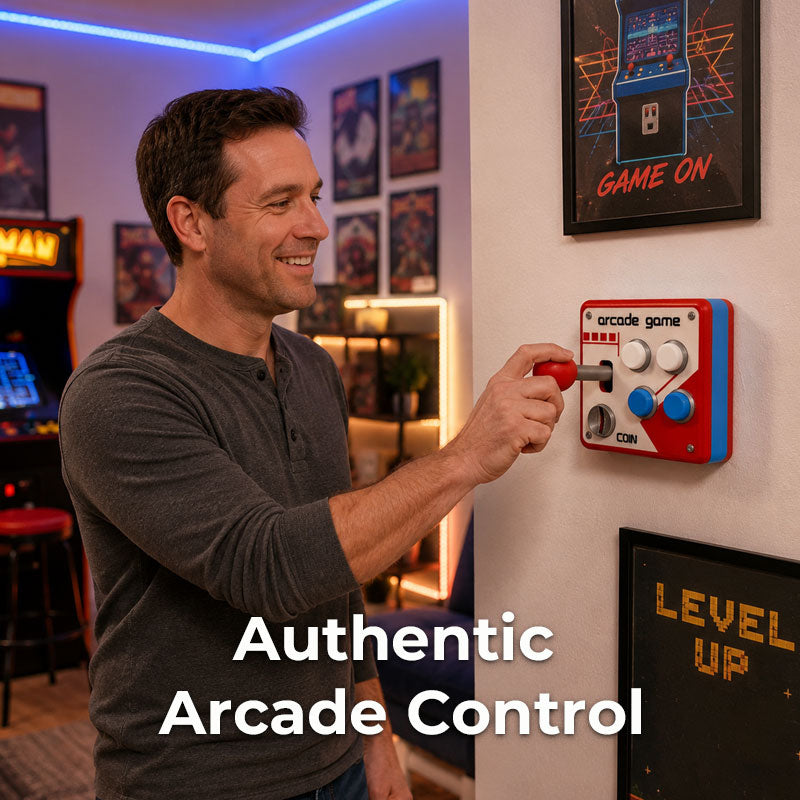 Retro Arcade Switch Panel
