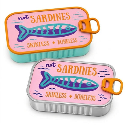 🐟 Sardine Can Shaped Mini Jewelry Box🌟Not Sardines. Your Jewelry