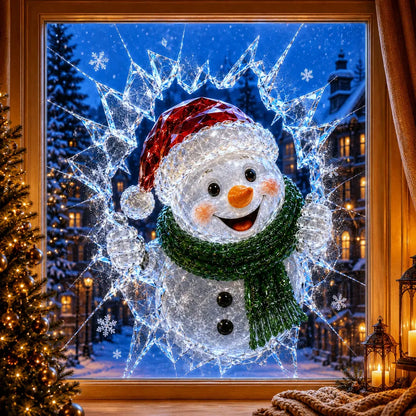 🎅Limited time 50% OFF -✨🎄Shattered-Glass Holiday Window Decoration