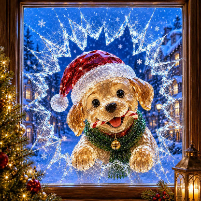 🎅Limited time 50% OFF -✨🎄Shattered-Glass Holiday Window Decoration