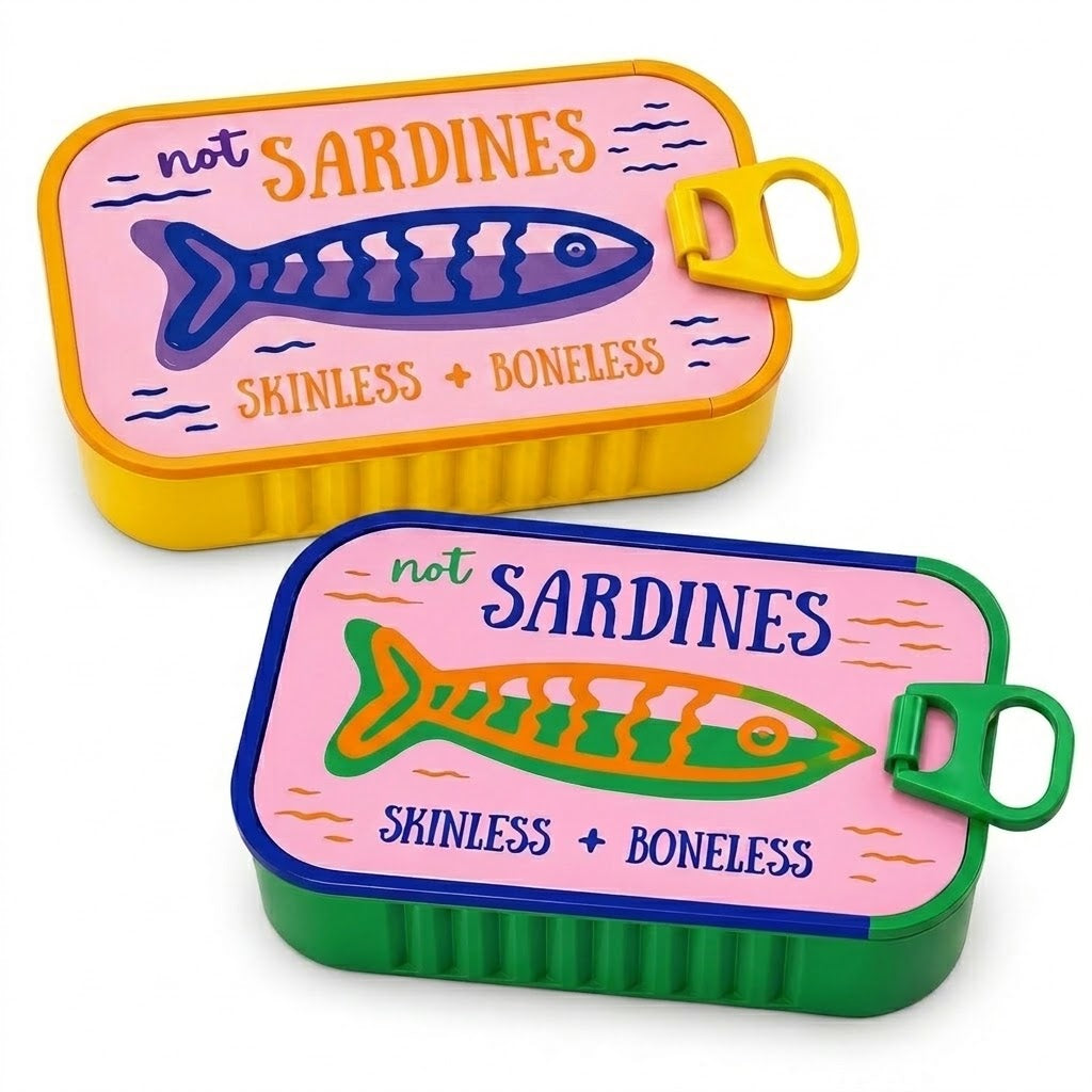 🐟 Sardine Can Shaped Mini Jewelry Box🌟Not Sardines. Your Jewelry