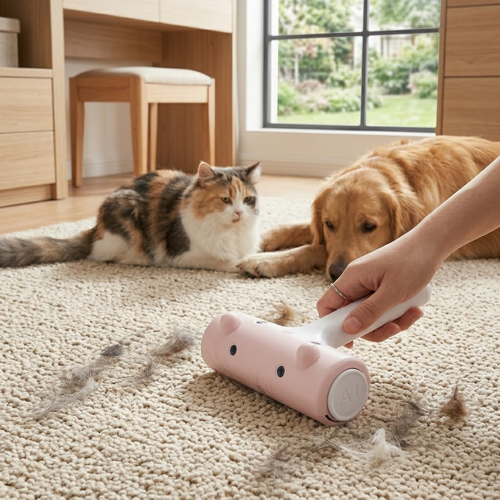Pet Deshedding &amp; Massage Tool