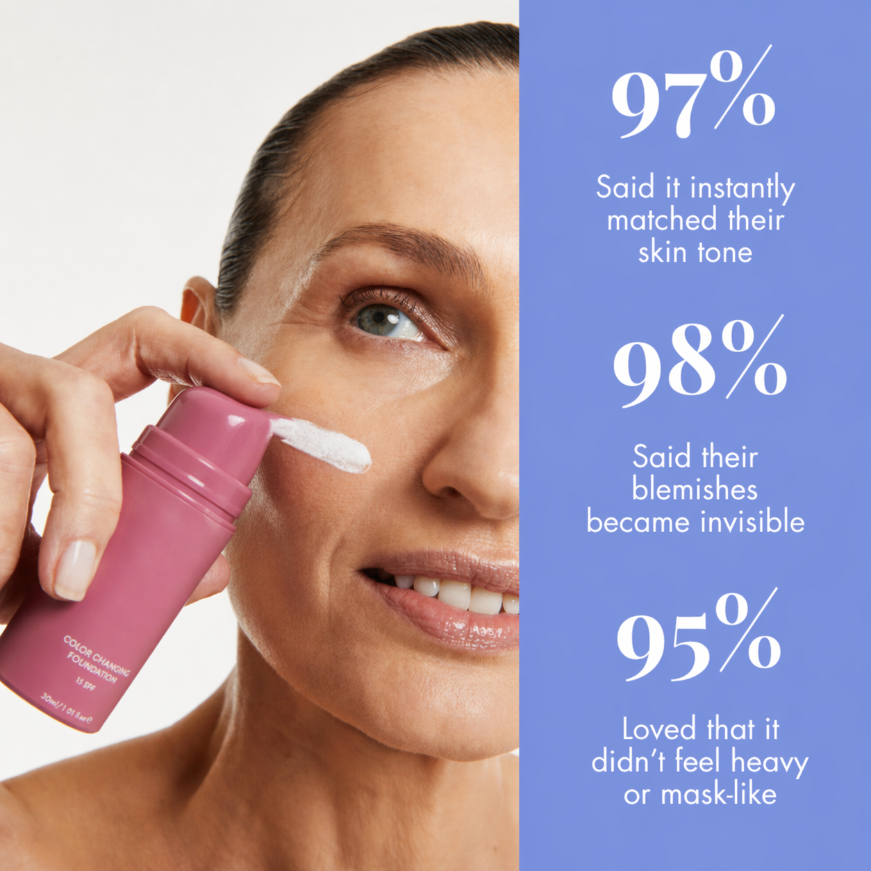 LIMITED DISCOUNT Color Changing Foundation