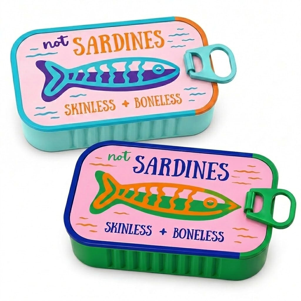🐟 Sardine Can Shaped Mini Jewelry Box🌟Not Sardines. Your Jewelry