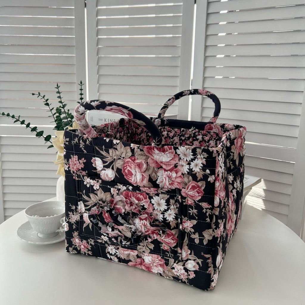Storage Basket,Floral print storage baskets and organizers, available in a variety of styles, make a perfect gift for your loved ones.
