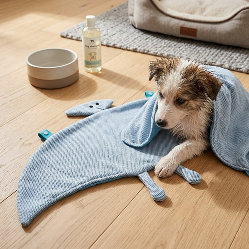 Blue Soft Cotton Towel