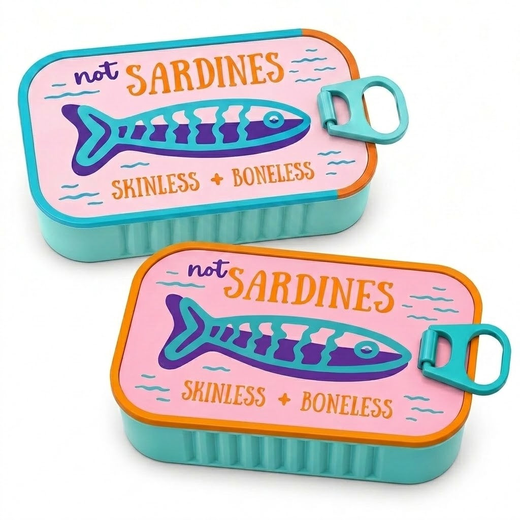 🐟 Sardine Can Shaped Mini Jewelry Box🌟Not Sardines. Your Jewelry