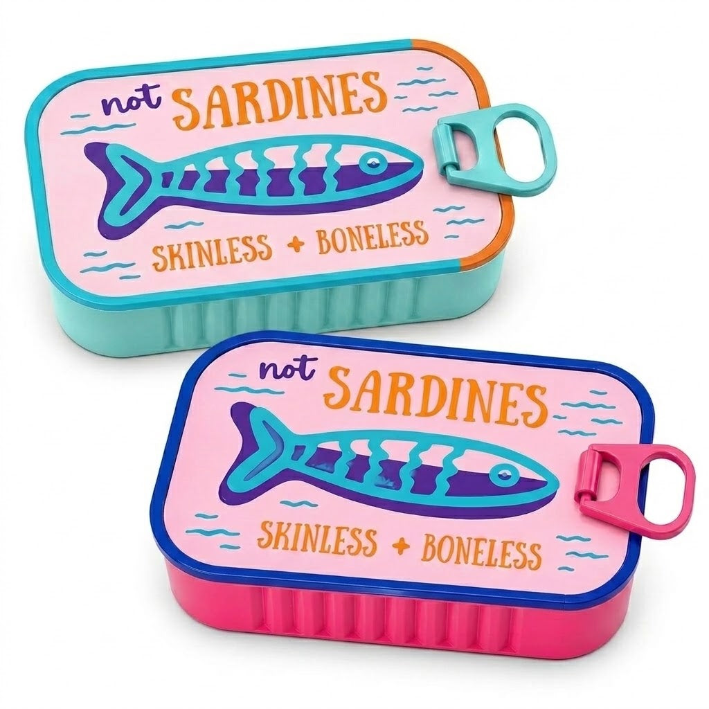 🐟 Sardine Can Shaped Mini Jewelry Box🌟Not Sardines. Your Jewelry