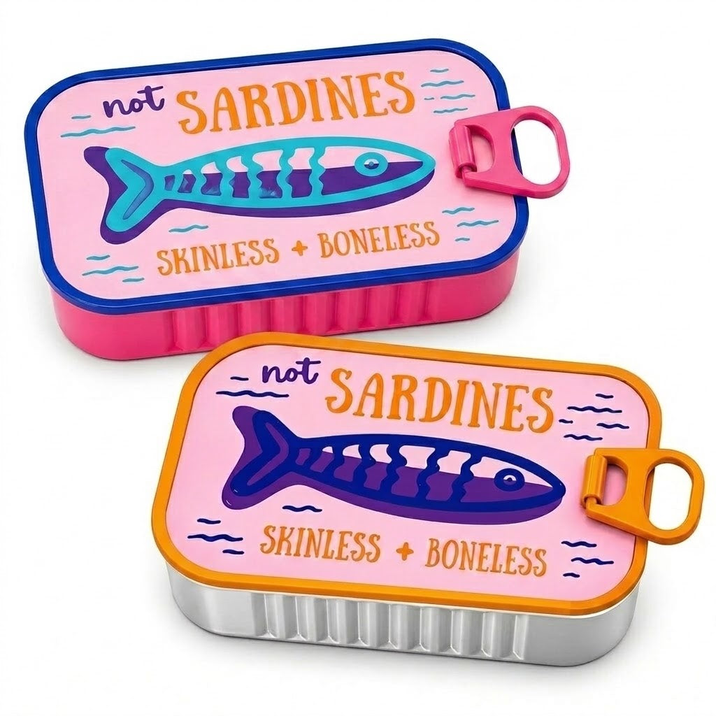 🐟 Sardine Can Shaped Mini Jewelry Box🌟Not Sardines. Your Jewelry