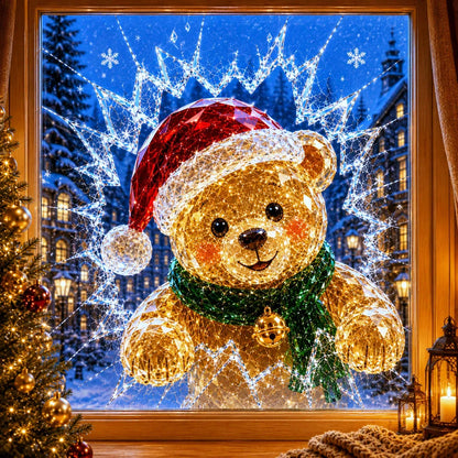 🎅Limited time 50% OFF -✨🎄Shattered-Glass Holiday Window Decoration