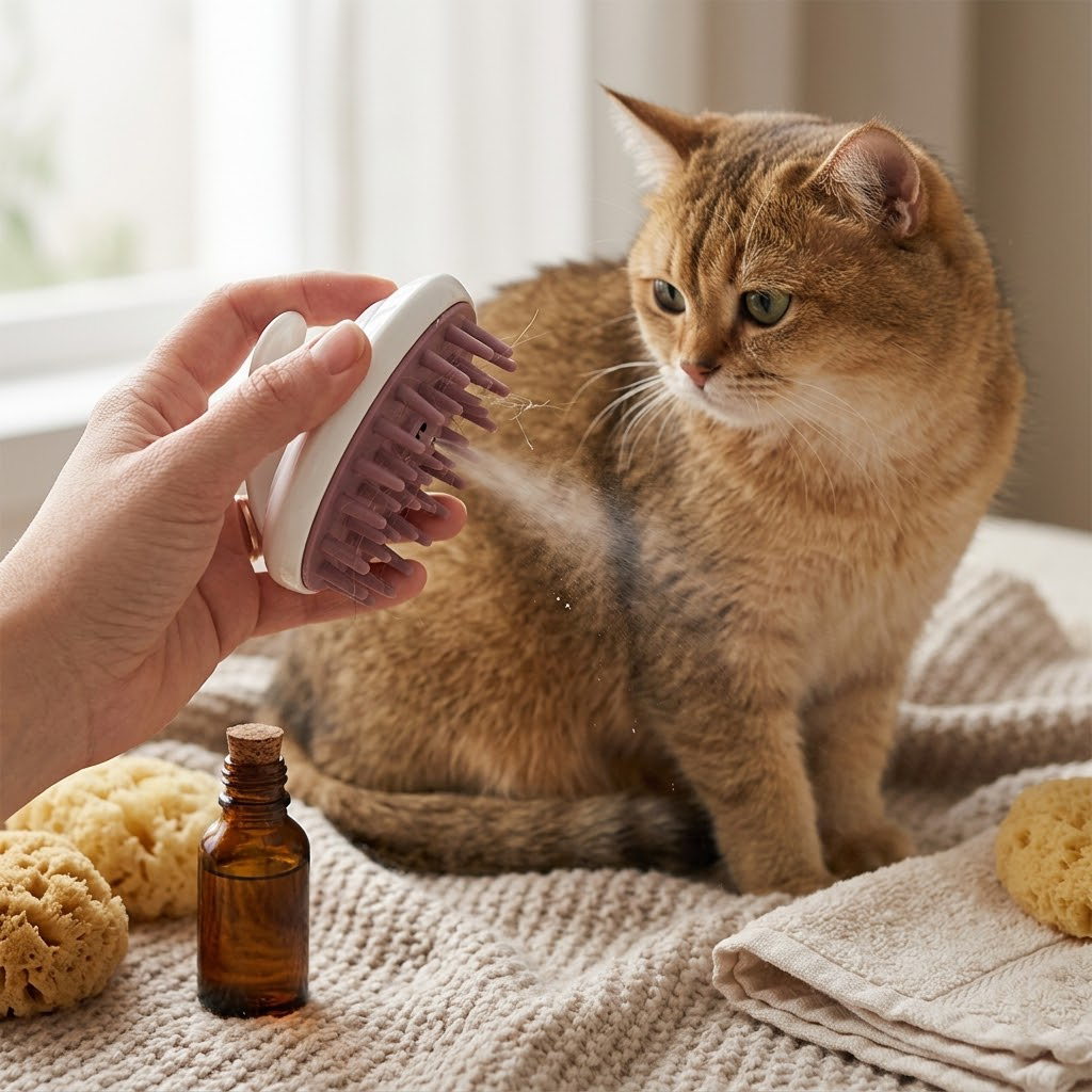 Professional Pet Mist Spray Brush