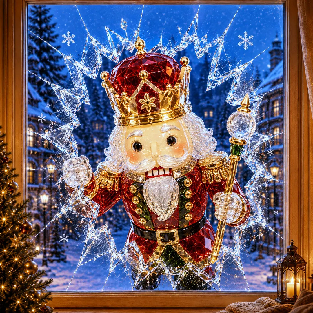 🎅Limited time 50% OFF -✨🎄Shattered-Glass Holiday Window Decoration