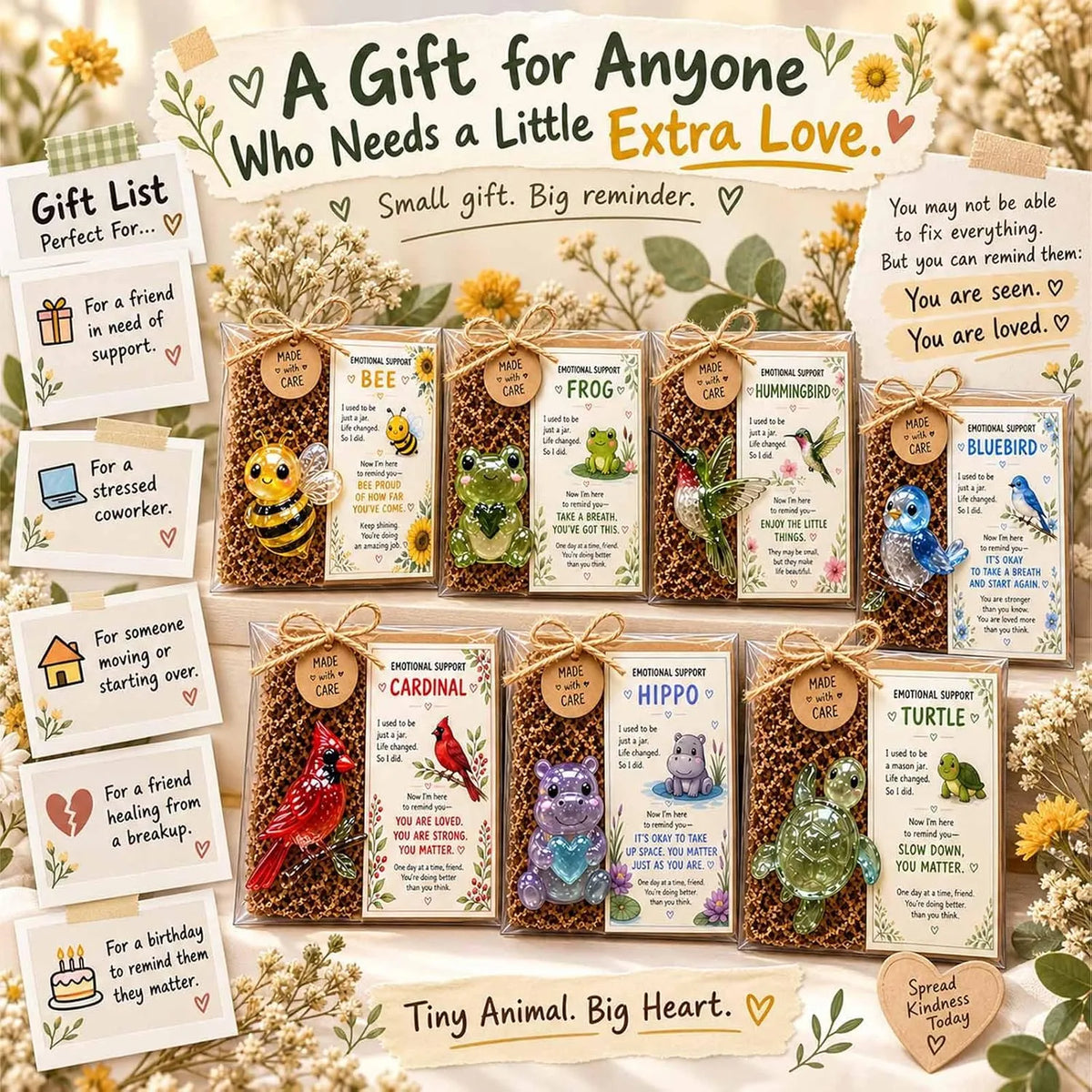💌 Last Day 50% OFF - Emotional Support Animal Gift Set