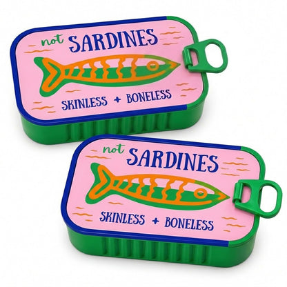 🐟 Sardine Can Shaped Mini Jewelry Box🌟Not Sardines. Your Jewelry