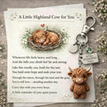 A Little Highland Cow For You Keychain